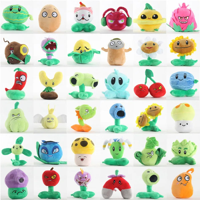 39 Styles 1pcs 13-20cm Plants vs Zombies Plush Toys SunFlower Peashooter Chomper Peluche Soft Stuffed Toy Gifts for Children Kid