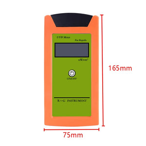 HOT-RGM-UVB UVB Tester High Accuracy UVB Detector UVB Test Instrument for Reptile UVB Meter Luminosity Measurement Tool