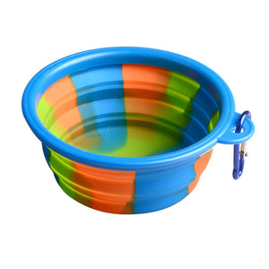 9 colors Camouflage Pet Bowl with Buckle Water Food Container Pet Feeder for Small Dogs Puppy Feeding Bottle Bowls Dog Suppliesl