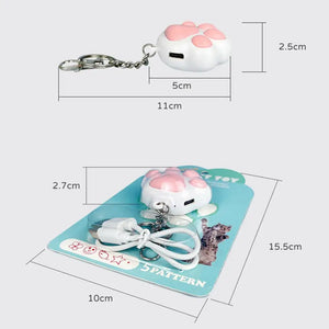 1pc Pet Cats Infrared Teaser Toys Key Chain Lighting Multifunctional Rechargeable Various Patterns Iq Training Toy Usb Charge