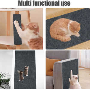 Anti Cat Scratch Sofa Cat Crawling Mat Grinding Climbing Frame Sofa Protection Self-adhesive Carpet Cats Scratch Board Cats Toys