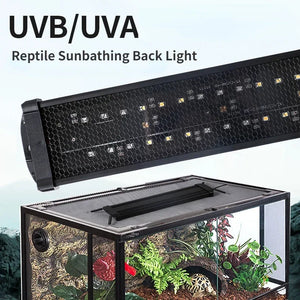 UVA+UVB Reptile Full Spectrum LED Light Turtle Lizard Snake Terrarium Sunbathe Heat Lamp 10.0 20.0 Sun Lamp Sunbathe Heat Lamp