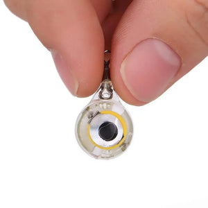 Eye-Shaped 20 PCs LED Fishing Lure for Deep-Sea Fishing - Attracts Fish with Luminous Flashing Light