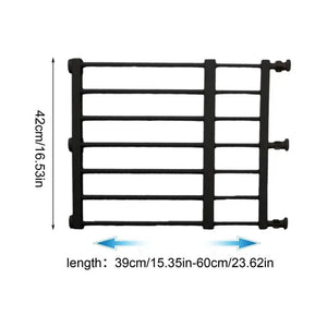 Freestanding Dog Gates Retractable Punch Free Pet Fence Barrier Household Reusable Door For Small Medium Dogs Puppy Fence home