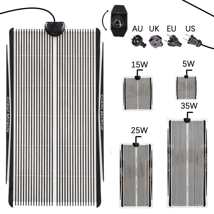 5W-35W PET Seeds Seedlings Plant Heating Warm Mat Reptiles Heat Pad Temperature Controller for Indoor Garden Greenhouse Tools