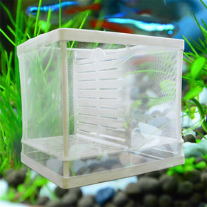 Aquarium Fish Breeding Breeder Box Baby Fish Hatchery Isolation Net Fish Tank Incubator Box  Hanging Aquarium Accessory Supplies