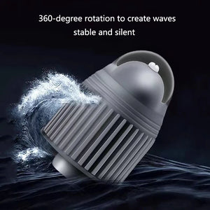 1Pcs Aquarium Fish Tank Wave Maker Rotary Pump Head Tool Automatic Rotating Wave Making For Water Pumps fishing accessories New