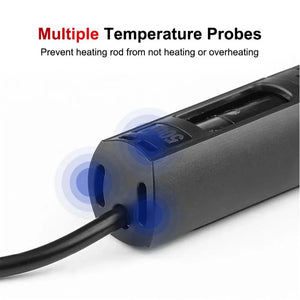 Aquarium Submersible Heater Fish Tank 50-500W LCD Display Digital Adjustable Water Heating Rod Constant Temperature Control