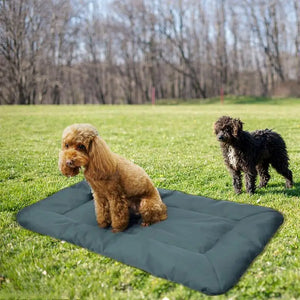 Camping Dog Bed Waterproof Dog Camping Bed Pet Kennel Pad Foldable And Comfortable Dog Pad For Camping Travel Anti Slip Elevated