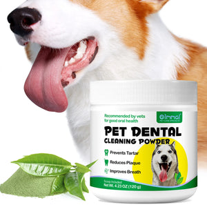 Pets Dental Clean Powder Recommended by vets for good oral health Reduces Plaque Prevents Tartar Improves Breath with Probiotics