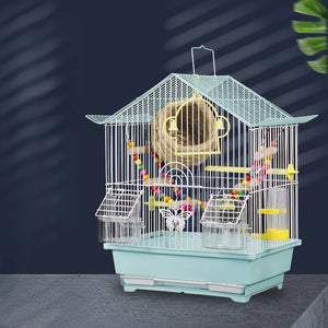 Habitat Products Bird Cages House Backpack Hamster Small Outdoor Bird Toys Cages House Budgie Jaula Pajaro Pet Products RR50BN