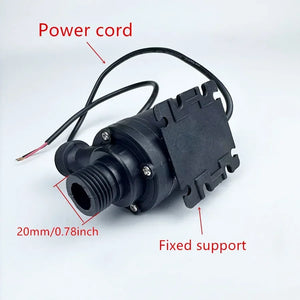 12V Submersibles Water Pump 800L/H 5m DC24V Solar Water Pumps With Water pipe quick connector for Touring RV Fountain Aquarium