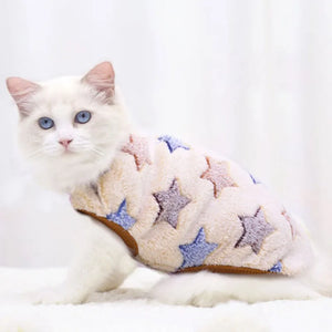 Fleece Pet Dog Clothes for Dogs Clothing Warm Dog Vest Shirt Puppy Cat Clothing for Dogs Coat Hoodie Pets Clothing Chihuahua