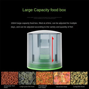 Automatic fish tank feeder intelligent timing feeder aquarium goldfish feeder large capacity fish aquarium  feeding apparatus