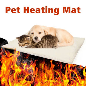 Dog Mat Pad Self Heating Rug Thermal Washable Mat Bed Soft Warm Dog Mat for Cat Sleep Keep Thermal Pet Mat