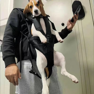 Wrap Around Dog Carrier Backpack for Small Medium Dogs Travel Riding Pet Cat Carrying Bag Shiba Inu Beagle mascotas Accessories