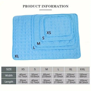 Cooling Pad for Dogs and Cats, Soft Pet Mattress, Supports Comfortable and Refreshing Sleep