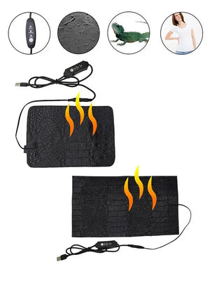 Pet Heating Pad Terrarium Reptile Heat Mat Electric Blanket Heater 3 Gear Adjustable Temperature Controller Incubator Mat