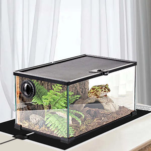 UK Plug Terrarium Reptiles Heat Mat Climbing Pet Adjustable Temperature Controller Heating Warm Pads for Supplies Accessories