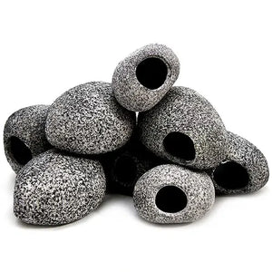 Hiding Breeding Spawning Hideout Decor Decorative Pottery Ware Decorative Rocks for Aquarium Fish Tank Hideout Aquarium Pebbles