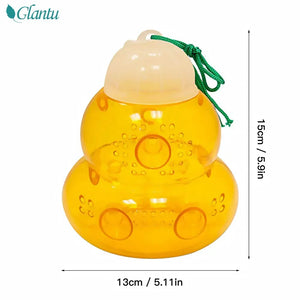 Outdoor Wasp Safety Protection Plastic Gourd Bee Trap Trap Insect Trap Bee Trap Garden Greening