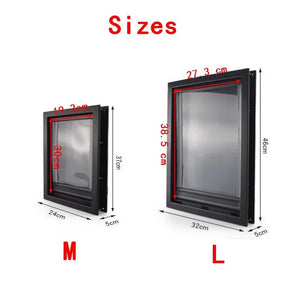 Pet Door for Doors High Quality ABS Flame PVC Enter Outer Flap Door Anti Raining Door Cover Extra Insulated & Cold Weather