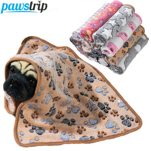 Warm Soft Pet Dog Blanket Mat Plush Thin Pet Sleeping Blanket for Dogs Cats Warm Breathable Cat Cover Blanket Pet Supplies