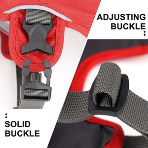 No Pull Small Medium Large Big Dog Harness Vest Nylon Adjustable Reflective Waterproof Pet Walking Training Harness With Handle