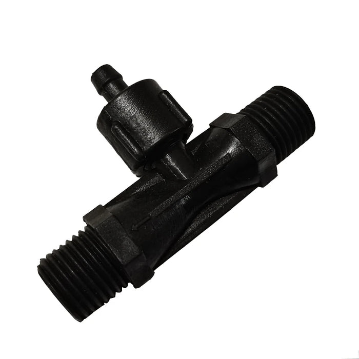 1/4" PVDF Ozone Venturi Water Treatment Injector Aquarium Air Liquid Mixer Ozone Generator Parts 12057