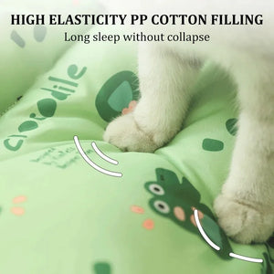 Summer Cooling Pet Cat Bed Cushion Ice Pad Dog Sleeping Square Mat for Puppy Dogs Cats Pet Kennel Top Quality Cool Cold