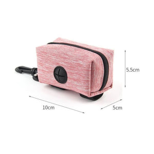 Pet Puppy Cat Pick Up Poop Bag Dispenser Portable Dog Poop Waste Bag Holder Outdoor Pets Supplies Garbage Bags Organizer