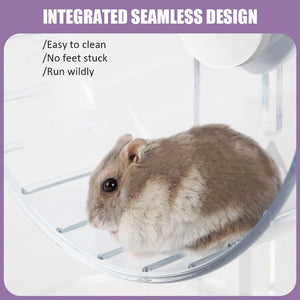 Large Hamster Running Wheel Silent Small Pet Exercise Wheel Rotating Jogging Roller Hamster Cage Accessories Toy Small Animals