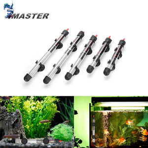 110v-220v Adjustable Temperature Thermostat Heater Rod 25W/ 50W/ 100W/ 200W/ 300W Submersible Aquarium Fish Tank Water Heat