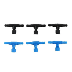 10Pcs Aquarium Air Flow Control Valve Tap Home Fish Tank Air Regulator Hose Connector For 4/6mm Oxygen Tube Aquarium Parts