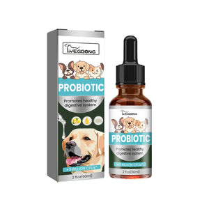 Pet Health Supplements Multi Vitamin Enhance Physical Fitness Protect Dogs Cats Stomach Oral Care Bad Breath Removal Pet Drops