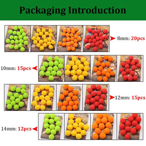 A Box Pop Up Boilies Carp Fishing Accessories Buoyancy Fishing Bait For Carp Hair Rig Method Feeder Floating Boilies Fish Tackle