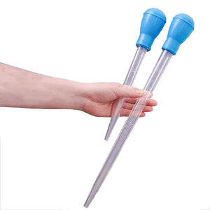 Lengthen Pipettes Aquarium Siphon Fish Tank Vacuum Cleaner Simple Cleaning Tool for Aquarium Water Changer 28cm 45cm 30ml 50m