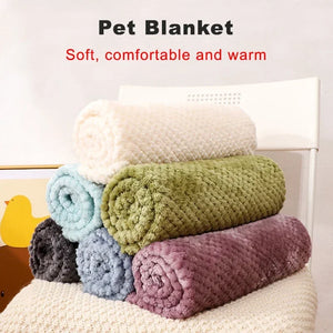 Fluffy Soft Blankets Dog Blanket Winter Warm Dog Cover Pet Bed for Dogs Comfortable Cat and Dog Cushion Blanket Pet Products