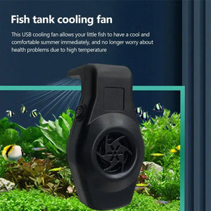 Aquarium Fan Fish Tank Cooler Aquarium Fan Cooling Aquarium Chiller Effective Cooling Low Noise Temperature Control Fan For