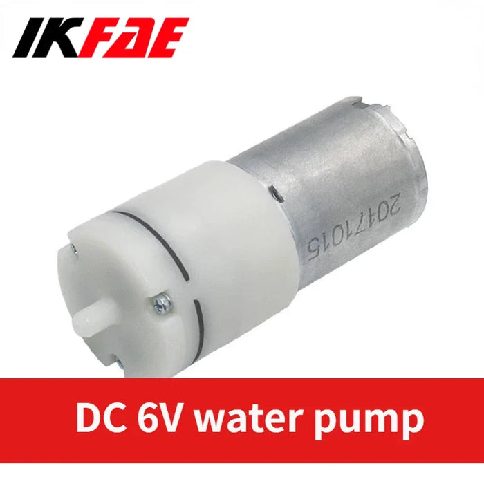 6V Type Mini Air Water Pump Small Diaphragm Motor 370 Aquarium Aeration Oxygen Pumps Electric Micro Vacuum Booster