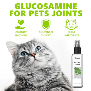 Cats Catnip Spray Relieve Stress Dogs Enhance Vitality Pet Attractant Long-Lasting Anti Anxiety Health Care Pet Calming Spray