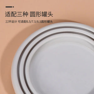 Silicone Canned Lid Sealed Feeders Food Can Lid For Puppy Dog Cat Storage Top Cap Reusable Cover Lid Health Pet Daily Supplies