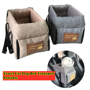 Pet Dog Car Seat Bed Car Central Seat Cat Dog Travel Portable Carrier for Safety Bag Dog Pet Accessories 펫 여행 고양이 개 좌석 침대 운송