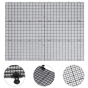 Tank Bottom Isolation- 6Pcs Aquarium Divider Tray Grid Crate Tank Divider Filter for Mixed Breeding 30x15cm