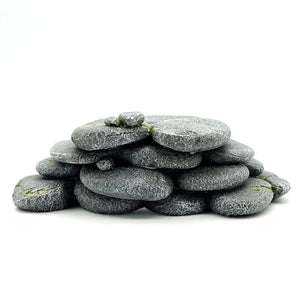 Reptile Turtle Hiding Cave Habitat Shelter Basking Platform Resin Handicraft For Aquarium Fish Tank Decoration