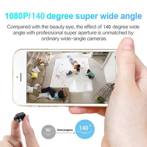 Xiaomi 1080P HD Mini Camera WiFi Wireless Night Vision Baby Pet Indoor Security Monitoring Remote Camera IP Audio Video Recorder