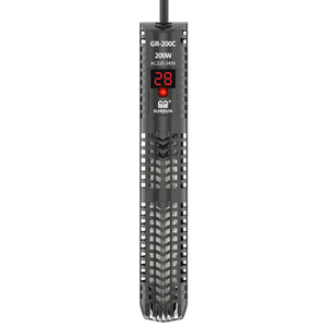 Aquarium Submersible Heater Fish Tank LCD Display Digital Adjustable Water Heating Rod Constant Temperature Control 500W