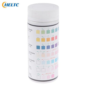 50/100 Pieces/tube Aquarium Testing Kit For Freshwater Saltwater Pond Test Strips For Fish Tank Testing For Fresh And Salt Water