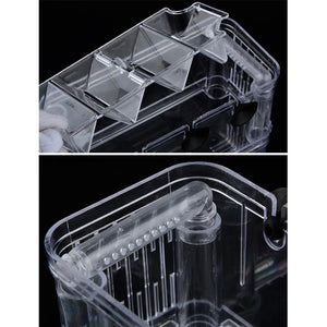 3 Sizes Double-layer Clear Fish Breeding Isolation Box Aquarium Fish Tank Hatching Incubator Fish House Wholesale