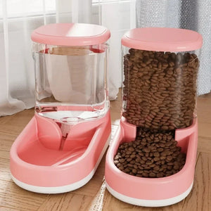 Pet Water Dispenser Cat Automatic Dog Feeder Cat Water Feeding Drink Water Flowing Water Transparent Puppy Kitten Feeding Bowls